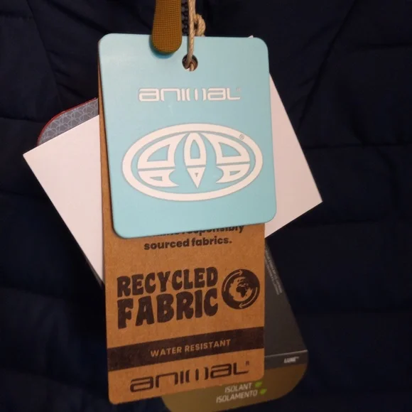 Animal Barnham- Puffer Jacket-Women's- SZ 14- NWT - Picture 8 of 9